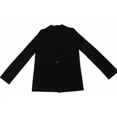 Black Oversized Women's Blazer