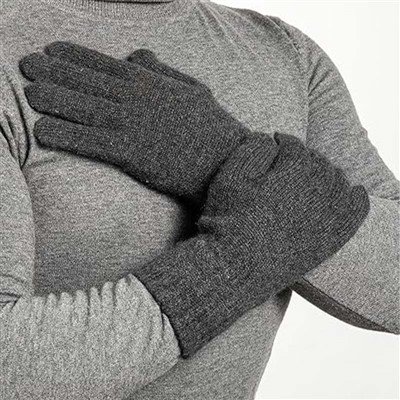 Gery Men's Knit Gloves