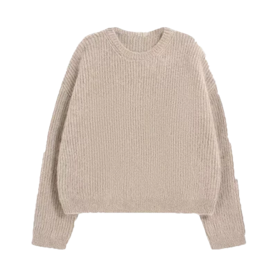 Ladies Designer Style Round Neck Sweater