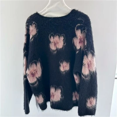 Luxury Oversized Wool Tops Women