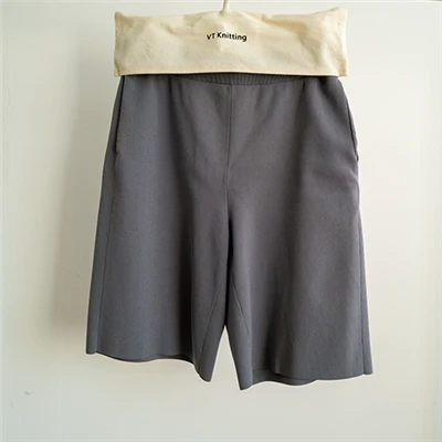Men's Knit Shorts with Pockets