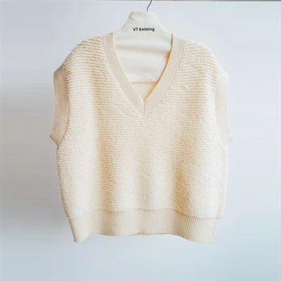 Sleeveless Cable Knit Turtleneck Sweater